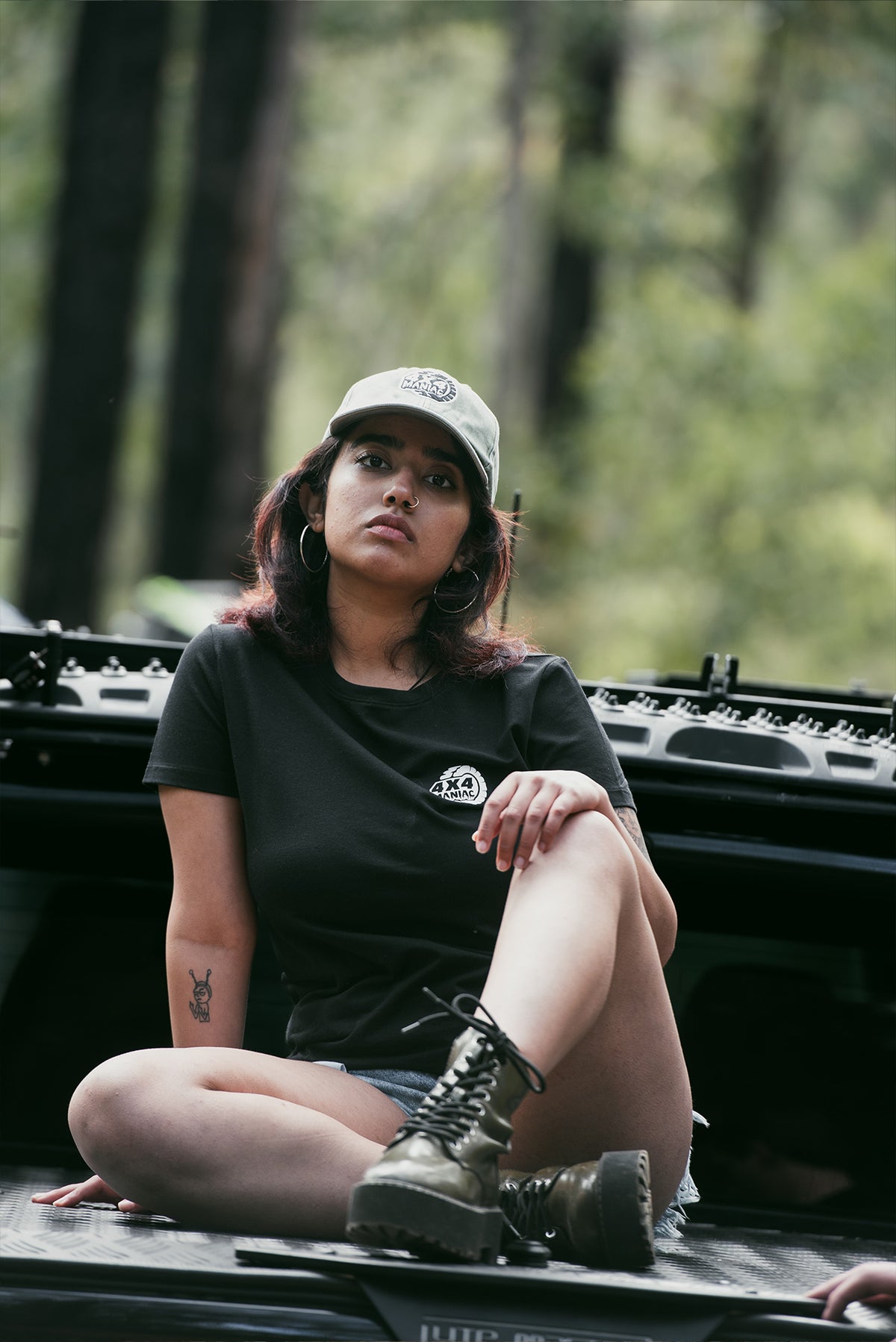 Womens' Black Tee